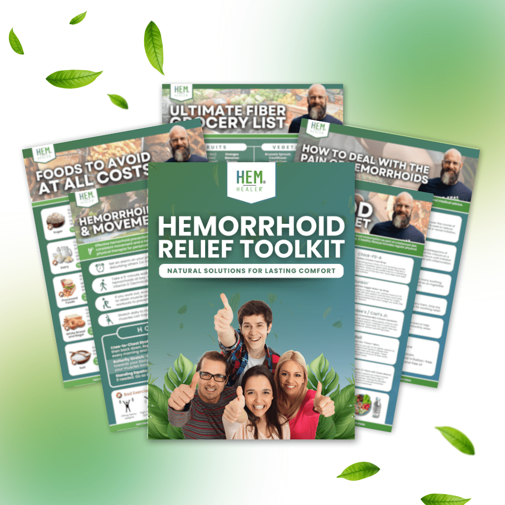The Ultimate Hemorrhoid Relief Cheatsheet Pack - Hem Healer