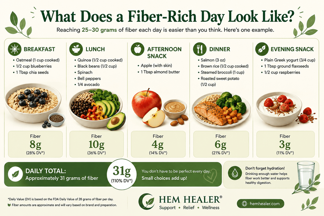 How Much Fiber Do You Actually Need Each Day? - Hem Healer