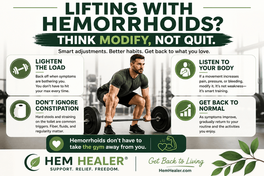Lifting Weights With Hemorrhoids: How to Modify Your Workout Without Giving It Up - Hem Healer