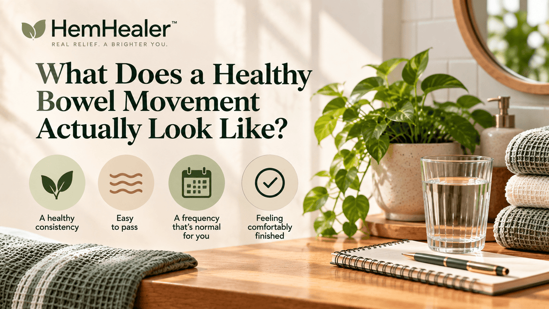 What Does a Healthy Bowel Movement Actually Look Like? - Hem Healer