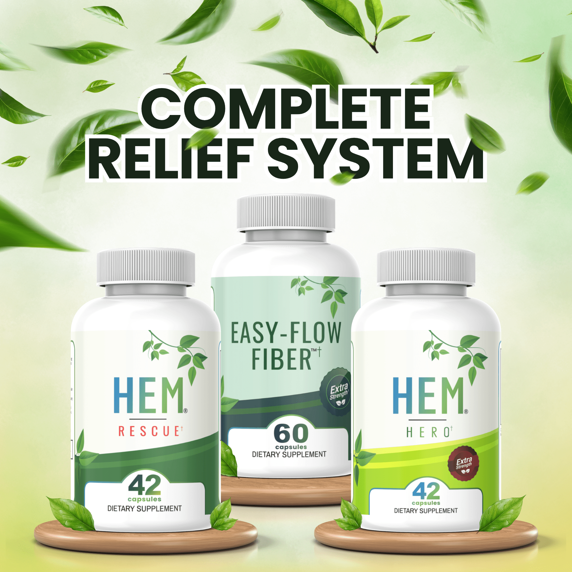 Complete Relief System — Hem Hero® + Hem Rescue® + Easy-Flow Fiber ...