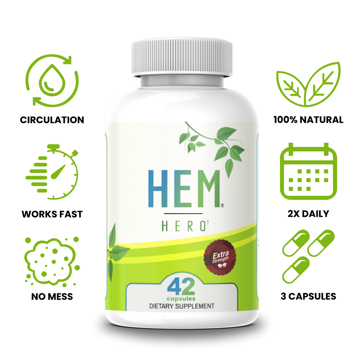 Hem Hero® Extra Strength - Hem Healer