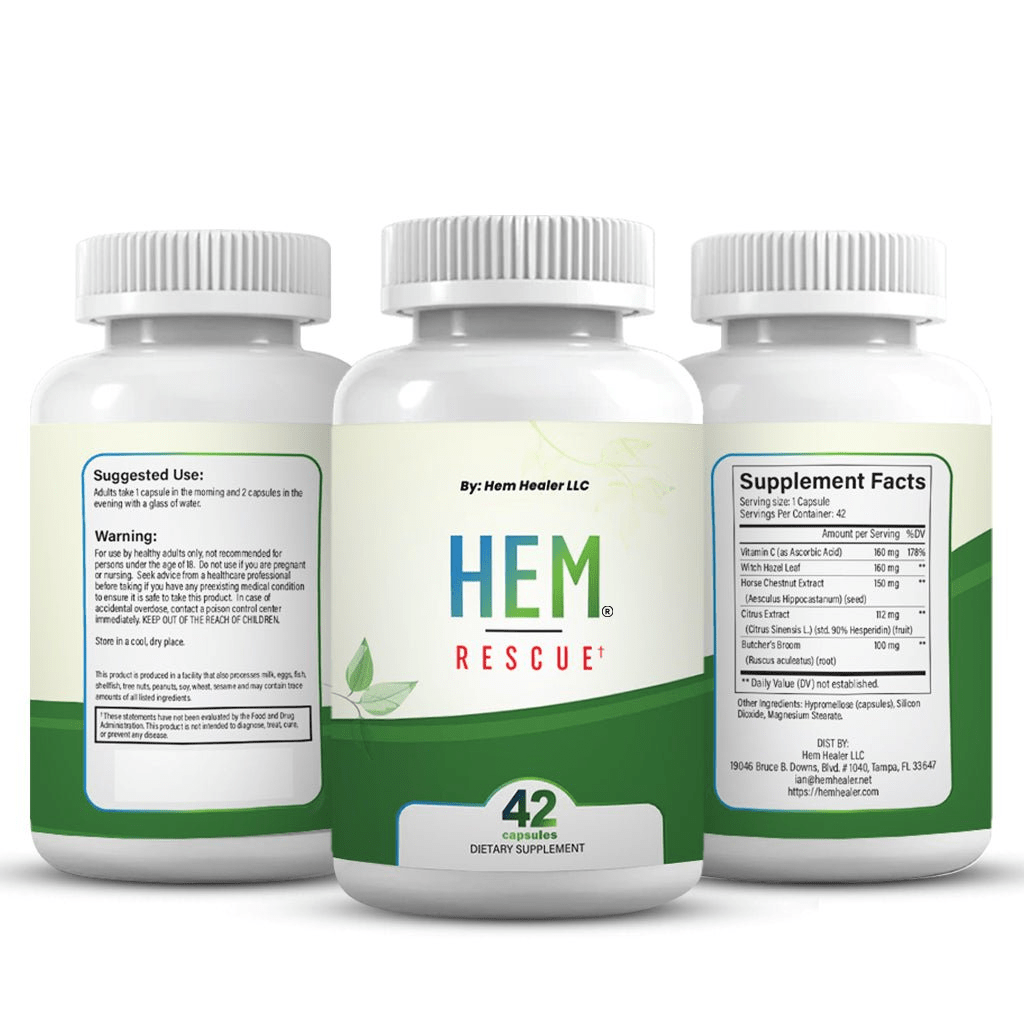 Hem Rescue® – Heart - Friendly Formula - Hem Healer