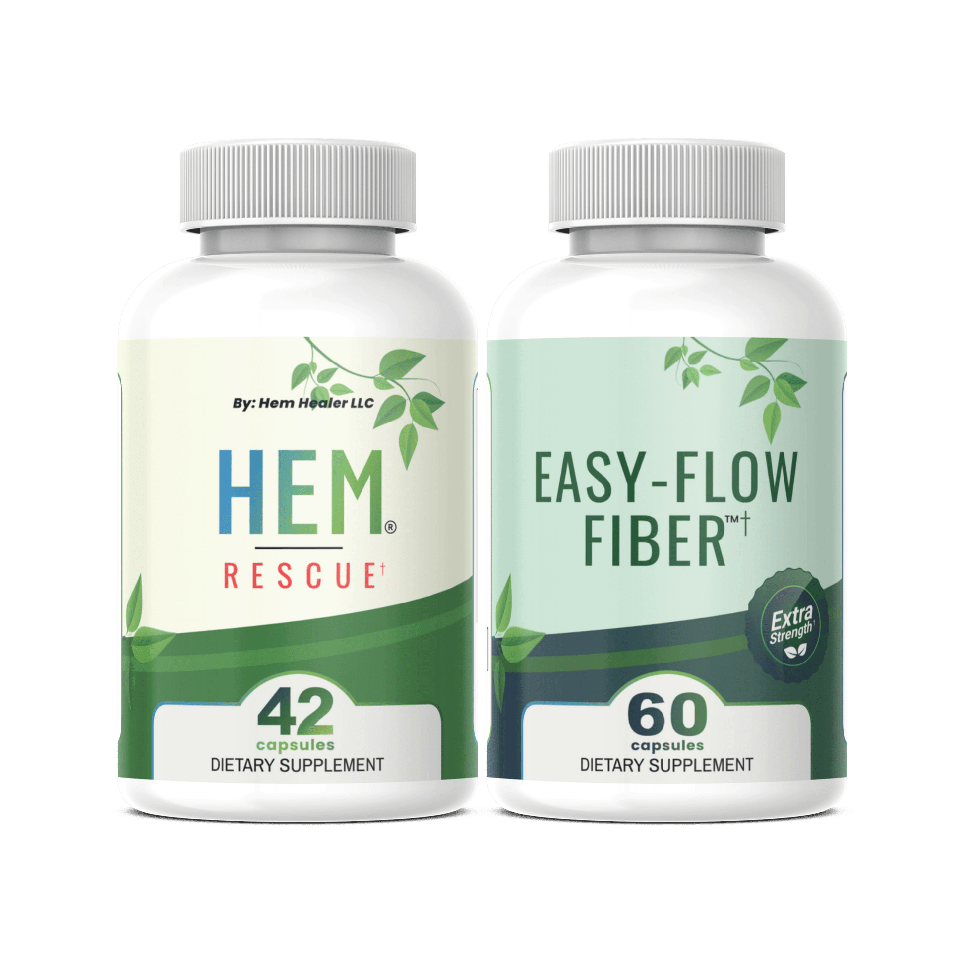 The Preventive Care Bundle — Hem Rescue™ + Easy Flow Fiber™ - Hem Healer