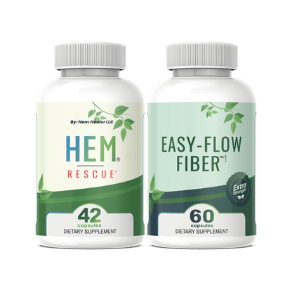 The Preventive Care Bundle — Hem Rescue™ + Easy Flow Fiber™ - Hem Healer